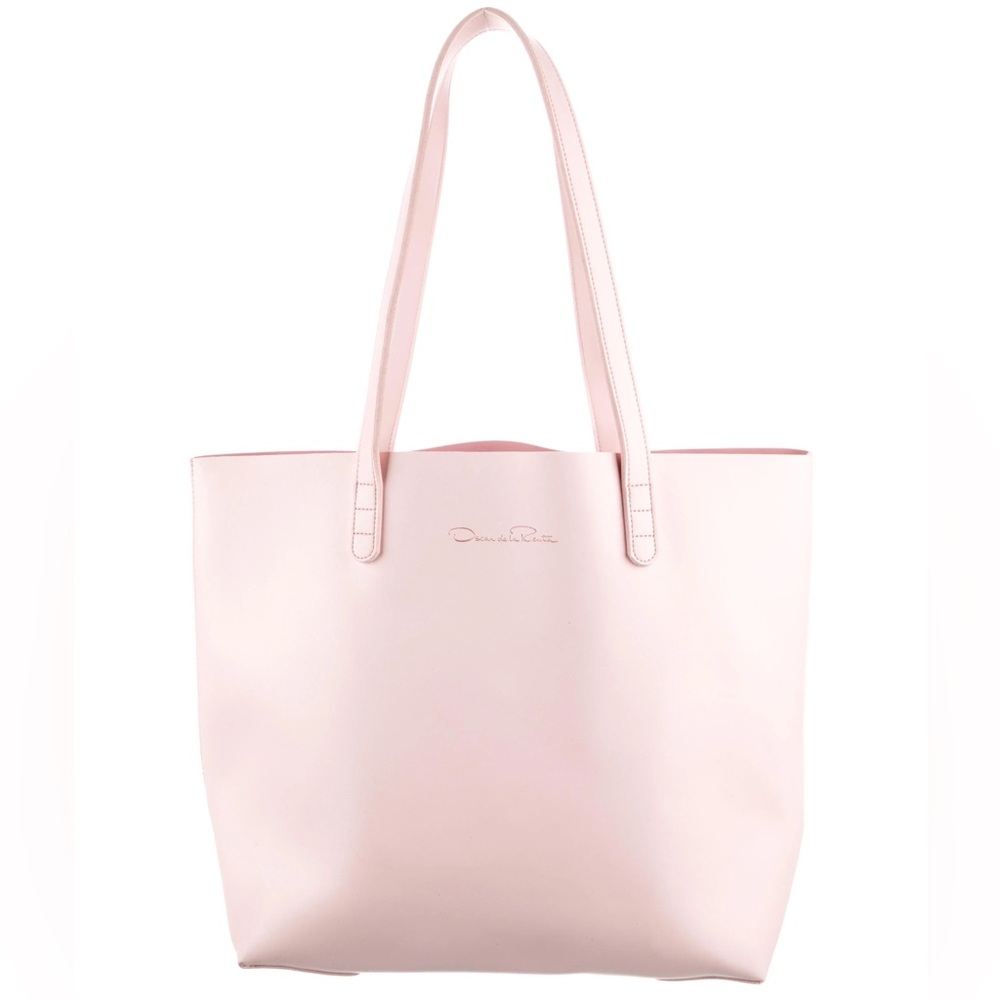 Oscar de la Renta Blush Pink Tote Bag